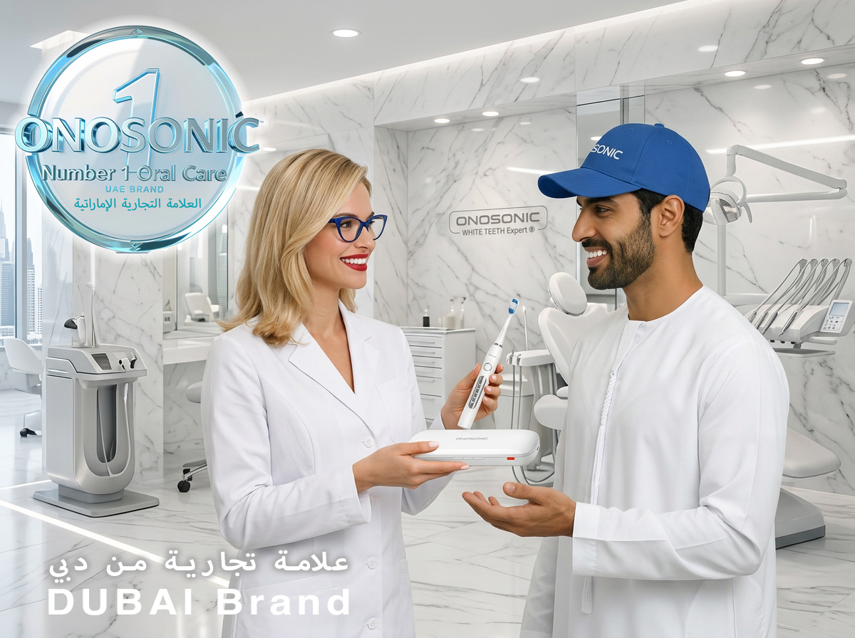 Whitening Gel Pen Dubai – Remove Coffee & Tea Stains ONOSONIC stain removal kit with sonic twin-engine toothbrush and fluoride-free PAP+ hydroxyapatite whitening powder