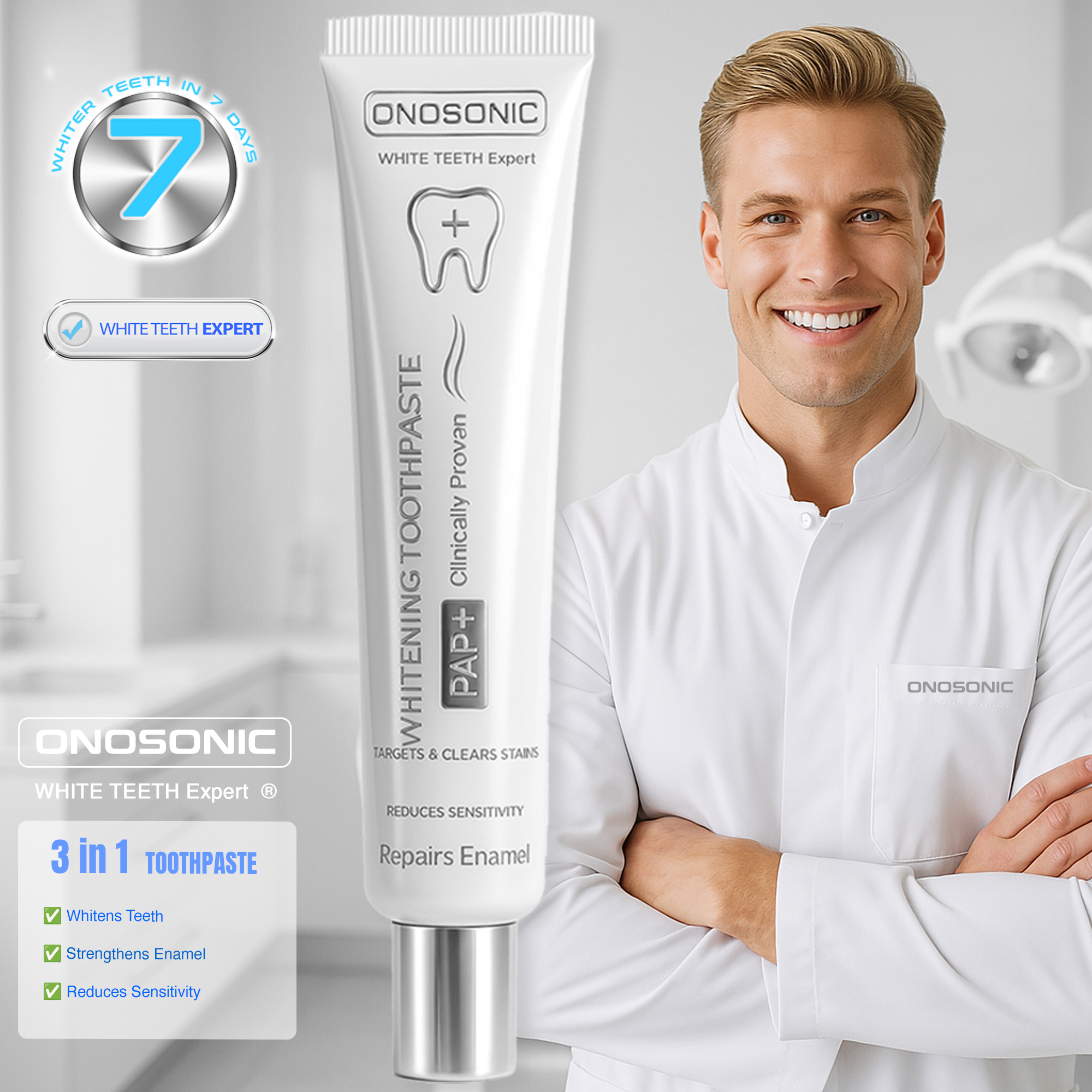 ONOSONIC WHITENING TOOTHPASTE 
